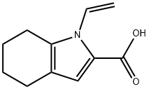 1-ALLYL-4,5,6,7-TETRAHYDROINDOLE-2-CARBOXYLIC ACID Struktur