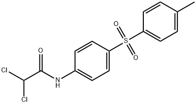 2,2-DICHLORO-N-(4-[(4-METHYLPHENYL)SULFONYL]PHENYL)ACETAMIDE Struktur