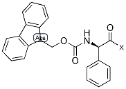 FMOC-D-PHG-WANG RESIN Struktur