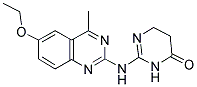 2-[(6-ETHOXY-4-METHYLQUINAZOLIN-2-YL)AMINO]-5,6-DIHYDROPYRIMIDIN-4(3H)-ONE Struktur