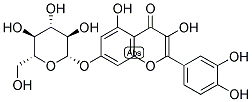 QUERCETIN-7-O-GLUCOSIDE Struktur