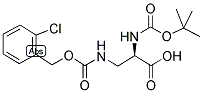 BOC-D-DAP(CL-Z)-OH DCHA Struktur