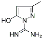 5-HYDROXY-3-METHYL-1H-PYRAZOLE-1-CARBOXIMIDAMIDE Struktur