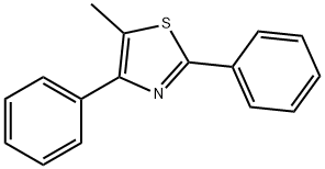 2,4-DIPHENYL-5-METHYLTHIAZOLE Struktur