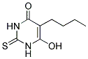 5-BUTYL-6-HYDROXY-2-THIOXO-2,3-DIHYDRO-1H-PYRIMIDIN-4-ONE Struktur