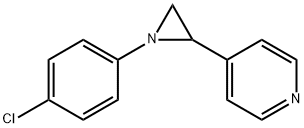 4-[1-(4-CHLOROPHENYL)-2-AZIRANYL]PYRIDINE Struktur