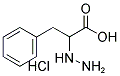 2-HYDRAZINO-3-PHENYL-PROPIONIC ACID HYDROCHLORIDE Struktur