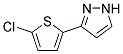 3-(5-CHLORO-2-THIENYL)PYRAZOLE Struktur