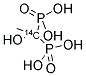 1-HYDROXYETHANE-1,1-DIPHOSPHONIC ACID [1-14C] Struktur