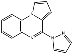 4-(1H-PYRAZOL-1-YL)PYRROLO[1,2-A]QUINOXALINE Struktur