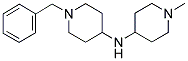 1-BENZYL-N-(1-METHYLPIPERIDIN-4-YL)PIPERIDINE-4-AMINE Struktur