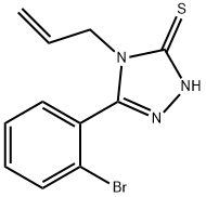 4-ALLYL-5-(2-BROMO-PHENYL)-2,4-DIHYDRO-[1,2,4]TRIAZOLE-3-THIONE Struktur