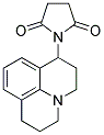 3-(2,5-DIOXOPYRROLIDIN-1-YL)-2,3,6,7-TETRAHYDRO-(1H,5H)-BENZO[IJ]QUINOLIZINE Struktur