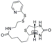 BIOTIN-[2-(2-PYRIDYLDITHIO)ETHYLAMIDE] Struktur