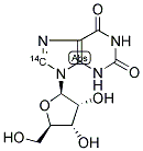 XANTHOSINE, [8-14C]- Struktur