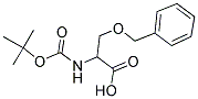 3-BENZYLOXY-2-TERT-BUTOXYCARBONYLAMINO-PROPIONIC ACID Struktur