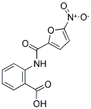 2-[(5-NITRO-2-FUROYL)AMINO]BENZOIC ACID Struktur