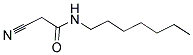 2-CYANO-N-HEPTYLACETAMIDE Struktur