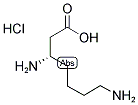 L-BETA-HOMOLYSINE HYDROCHLORIDE Struktur