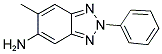 6-METHYL-2-PHENYL-2H-BENZOTRIAZOL-5-YLAMINE Struktur