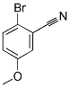 2-BROMO-5-METHOXYBENZONITRILE Struktur