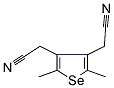 [4-(CYANOMETHYL)-2,5-DIMETHYLSELENOPHEN-3-YL]ACETONITRILE Struktur