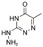 3-HYDRAZINO-6-METHYL-4H-[1,2,4]TRIAZIN-5-ONE Struktur