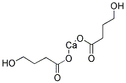 GAMMA-HYDROXYBUTYRATE, CALCIUM SALT Struktur