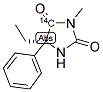 S-[4-14C]MEPHENYTOIN Struktur