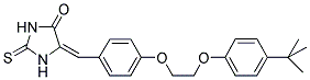 (E)-5-(4-(2-(4-TERT-BUTYLPHENOXY)ETHOXY)BENZYLIDENE)-2-THIOXOIMIDAZOLIDIN-4-ONE