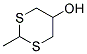 2-METHYL-1,3-DITHIAN-5-OL Struktur