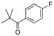 2,2-DIMETHYL-4'-FLUOROPROPIOPHENONE Struktur