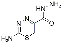 2-AMINO-6H-1,3,4-THIADIAZINE-5-CARBOHYDRAZIDE Struktur