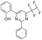 2-[6-(1,1,2,2-TETRAFLUOROETHYL)-2-PHENYLPYRIMIDINE-4-YL]PHENOL Struktur