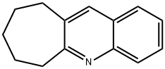 7,8,9,10-TETRAHYDRO-6H-CYCLOHEPTA[B]QUINOLINE Struktur