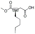 (R)-2-PENTYL-SUCCINIC ACID-1-METHYL ESTER Struktur