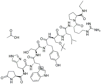 BUSERELIN ACETATE SALT Struktur