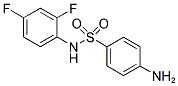 4-AMINO-N-(2,4-DIFLUOROPHENYL)BENZENESULFONAMIDE Struktur