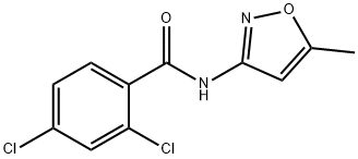 (2,4-DICHLOROPHENYL)-N-(5-METHYLISOXAZOL-3-YL)FORMAMIDE Struktur