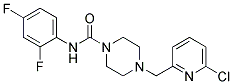 4-[(6-CHLOROPYRIDIN-2-YL)METHYL]-N-(2,4-DIFLUOROPHENYL)PIPERAZINE-1-CARBOXAMIDE