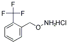 1-[(AMMONIOOXY)METHYL]-2-(TRIFLUOROMETHYL)BENZENE CHLORIDE Struktur