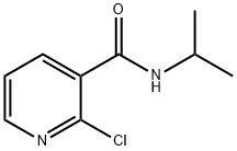 2-CHLORO-N-ISOPROPYLNICOTINAMIDE Struktur