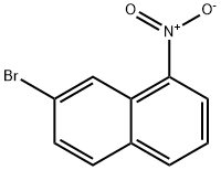 7-BROMO-1-NITRONAPHTHALENE Struktur