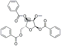 1,3,5-TRI-O-BENZOYL-2-O-METHYL-ALPHA-D-RIBOSE Struktur