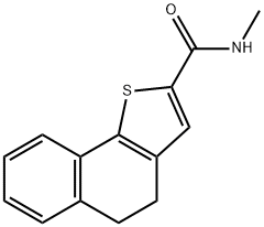 N-METHYL-4,5-DIHYDRONAPHTHO[1,2-B]THIOPHENE-2-CARBOXAMIDE Struktur