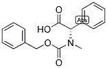 N-ALPHA-BENZYLOXYCARBONYL-N-ALPHA-METHYL-L-PHENYLGLYCINE Struktur