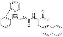 FMOC-2-NAL-WANG RESIN Struktur