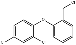 2,4-DICHLORO-1-[2-(CHLOROMETHYL)PHENOXY]BENZENE Struktur