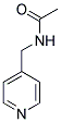 N-PYRIDIN-4-YLMETHYL-ACETAMIDE Struktur