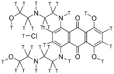 MITOXANTRONE, [3H(G)] Struktur